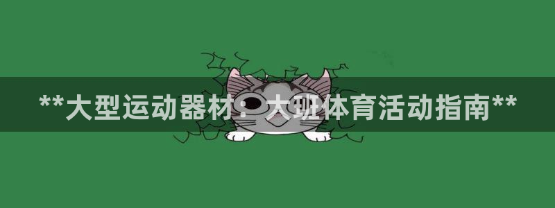 意昂3科技：**大型运动器材：大班体育活动指南**