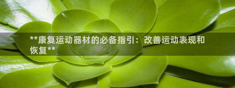 意昂体育3平台注册要钱吗是真的吗：**康复运动器材的