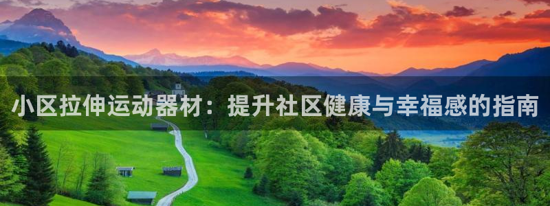 意昂体育3平台注册流程视频：小区拉伸运动器材：提升社