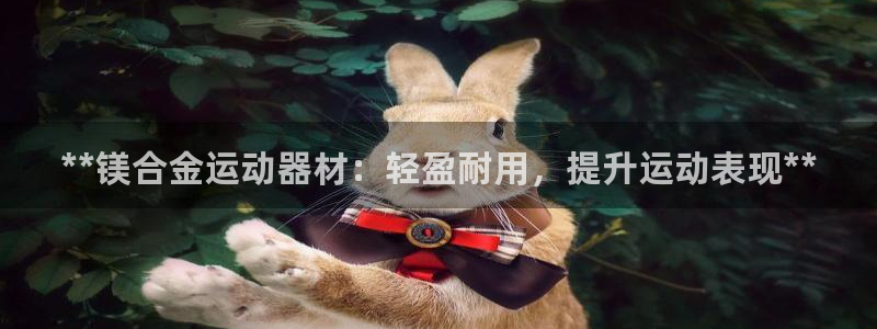 意昂体育3平台注册要钱吗：**镁合金运动器材：轻盈耐