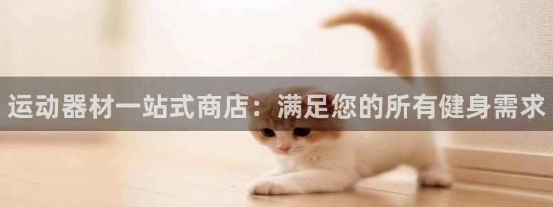 意昂3五金厂：运动器材一站式商店：满足您的所有健身需