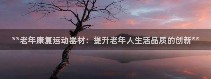 意昂体育3平台注册要钱吗是真的吗：**老年康复运动器材：提升